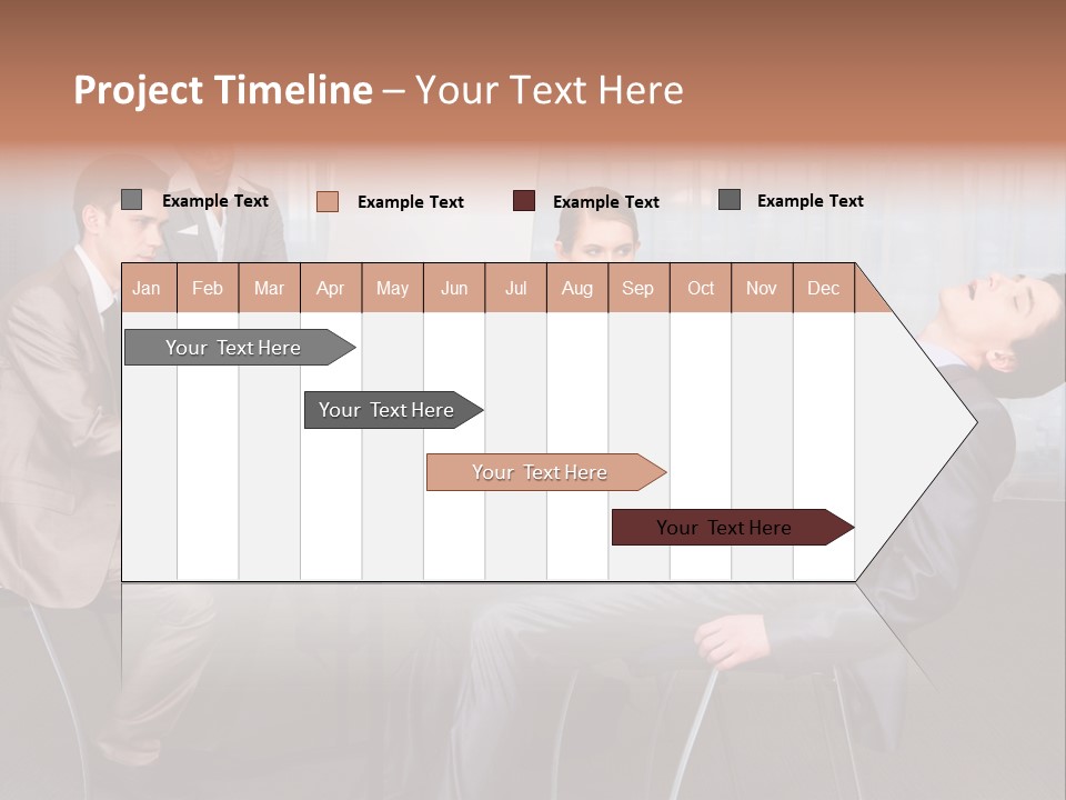 Board Man Seminar PowerPoint Template