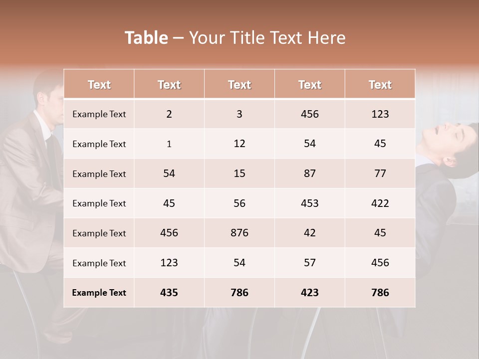 Board Man Seminar PowerPoint Template