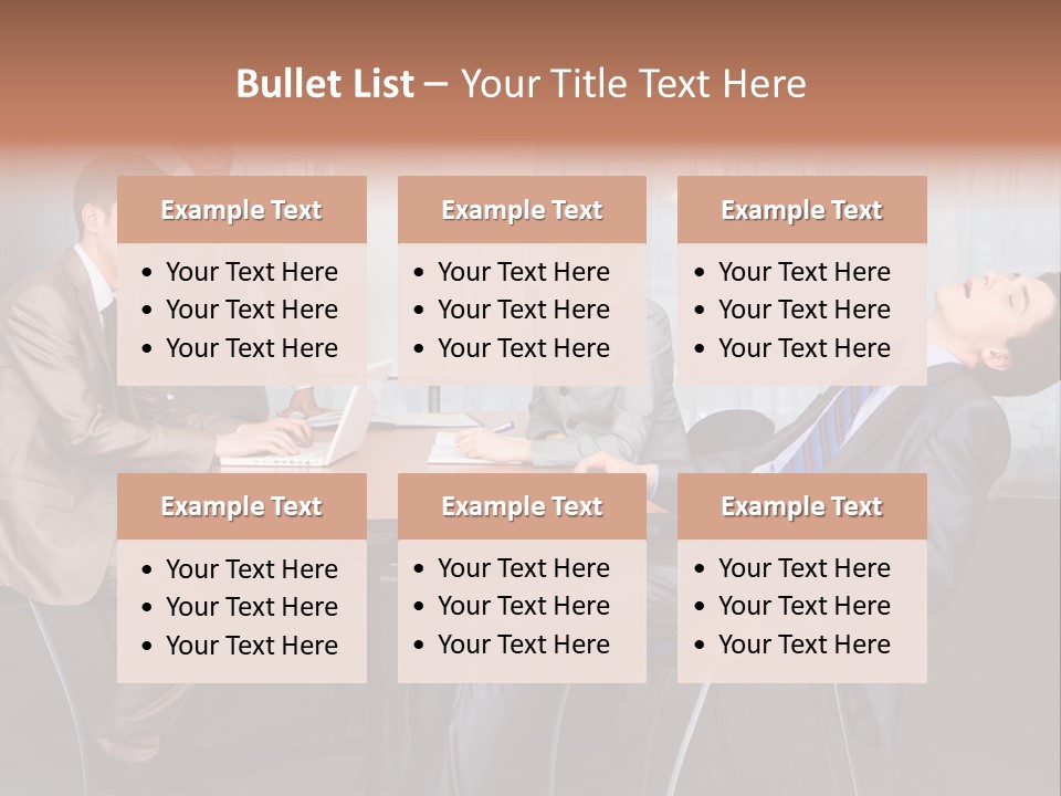 Board Man Seminar PowerPoint Template