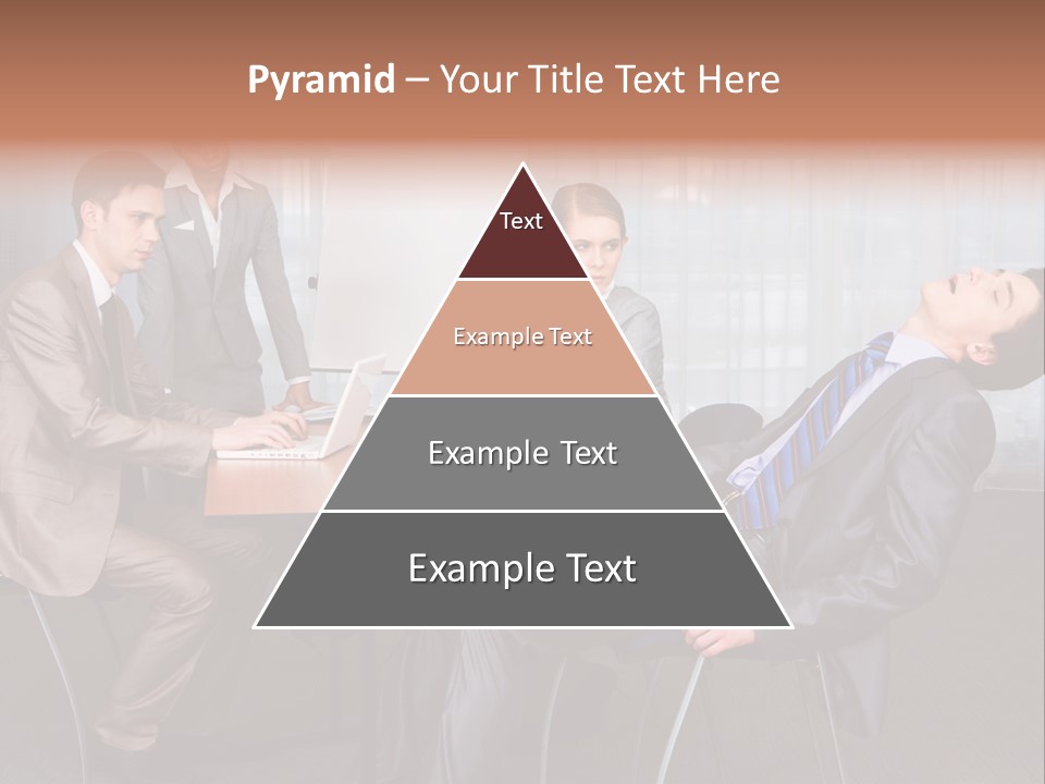 Board Man Seminar PowerPoint Template