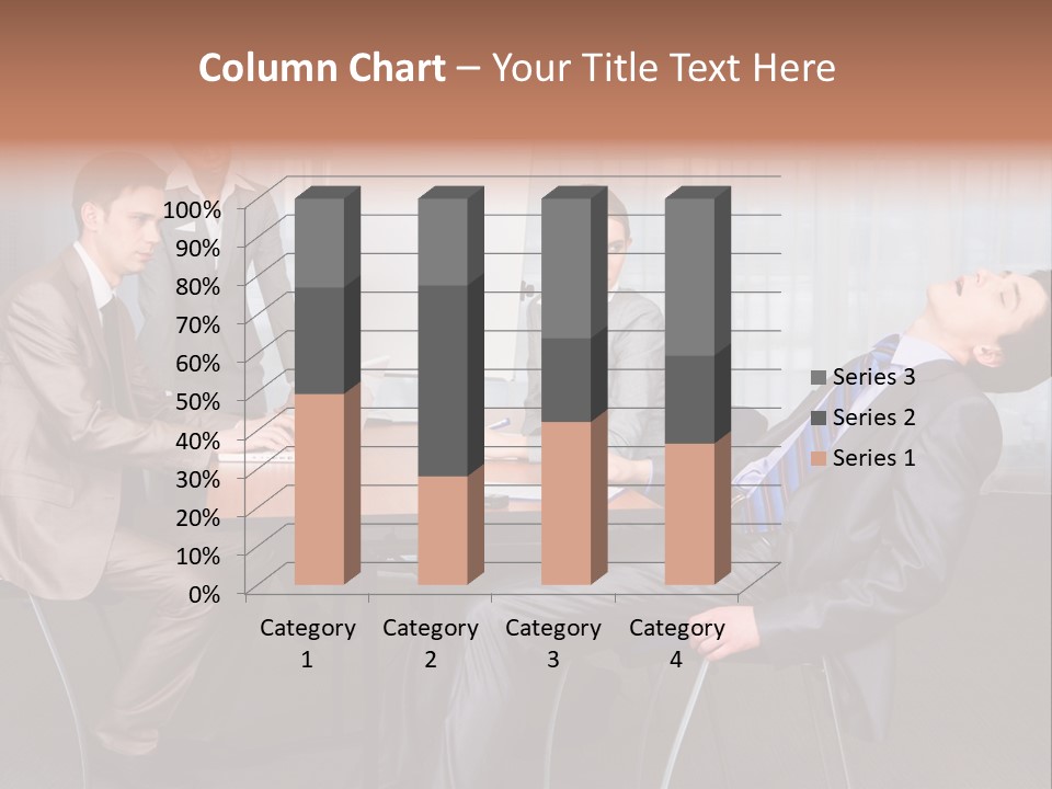 Board Man Seminar PowerPoint Template