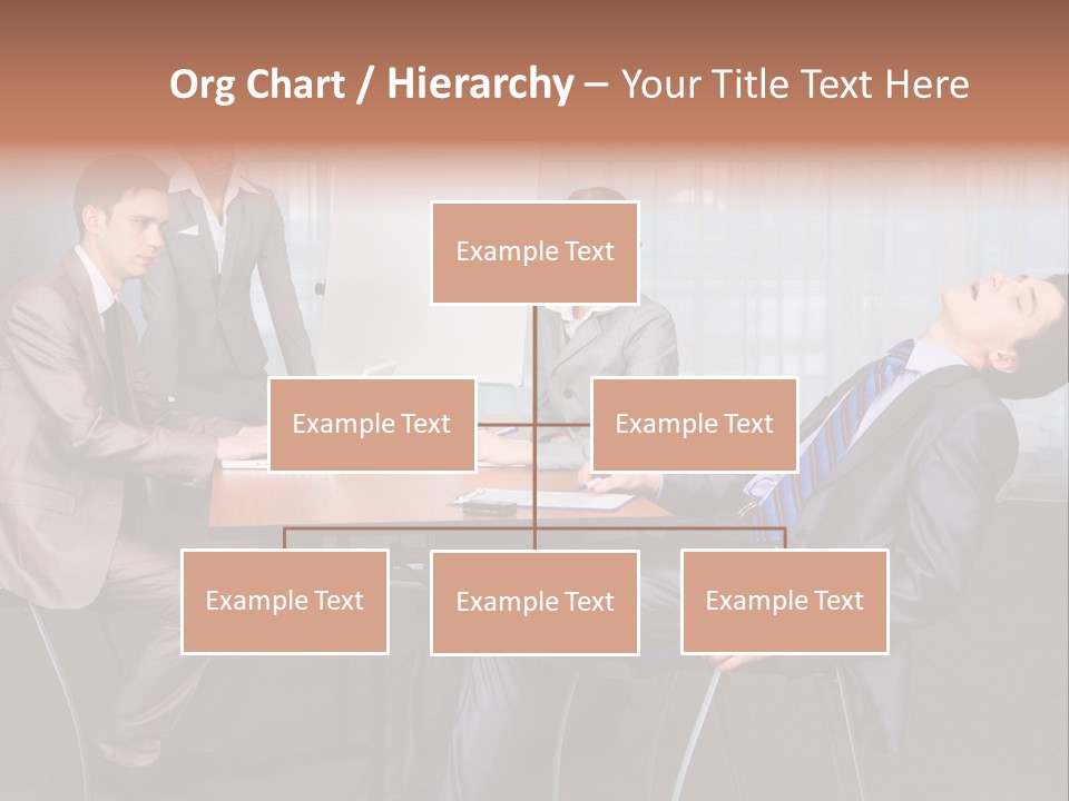 Board Man Seminar PowerPoint Template