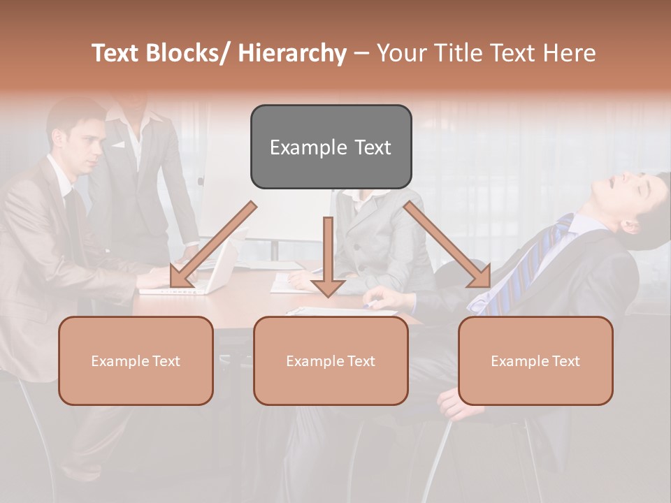 Board Man Seminar PowerPoint Template
