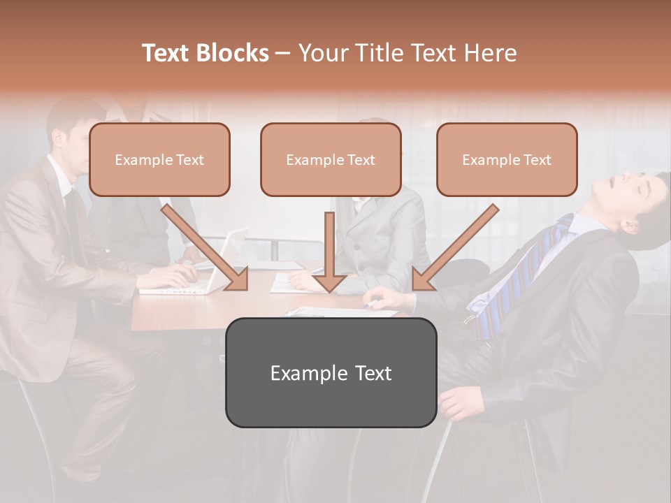 Board Man Seminar PowerPoint Template