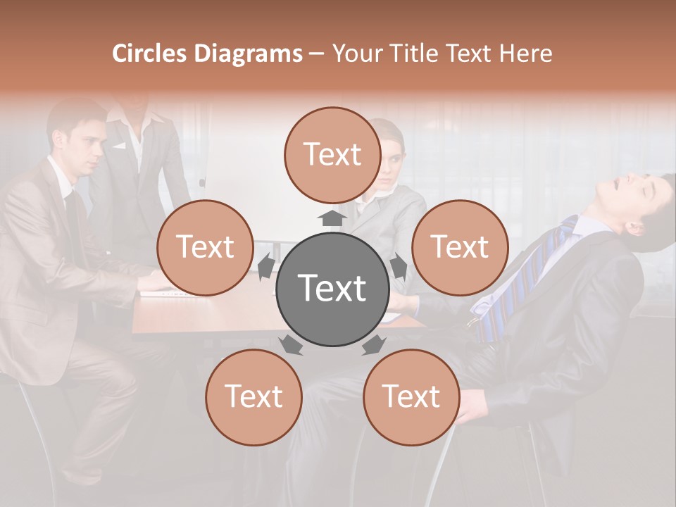 Board Man Seminar PowerPoint Template