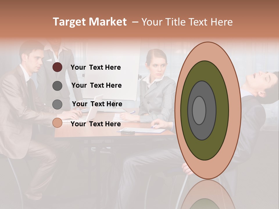 Board Man Seminar PowerPoint Template