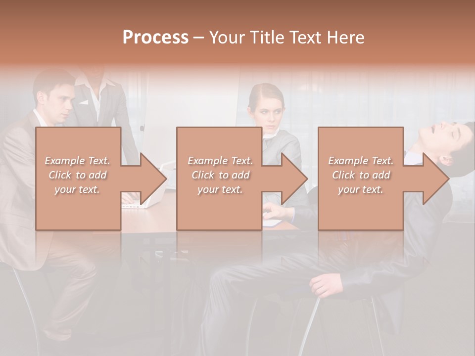 Board Man Seminar PowerPoint Template