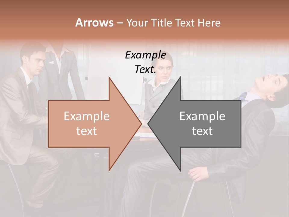 Board Man Seminar PowerPoint Template