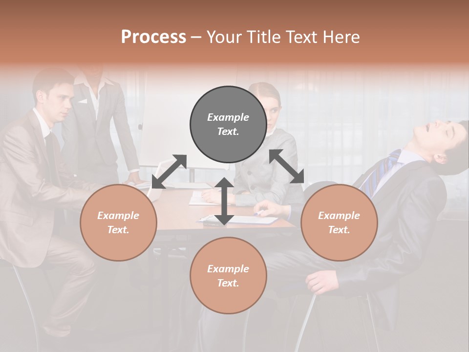 Board Man Seminar PowerPoint Template