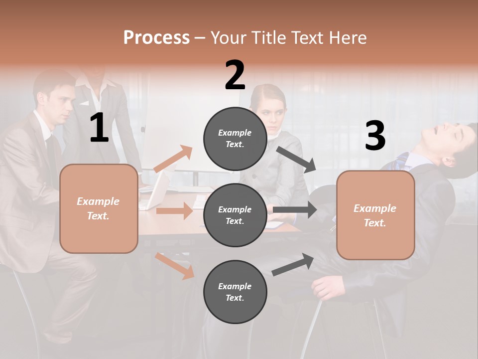 Board Man Seminar PowerPoint Template