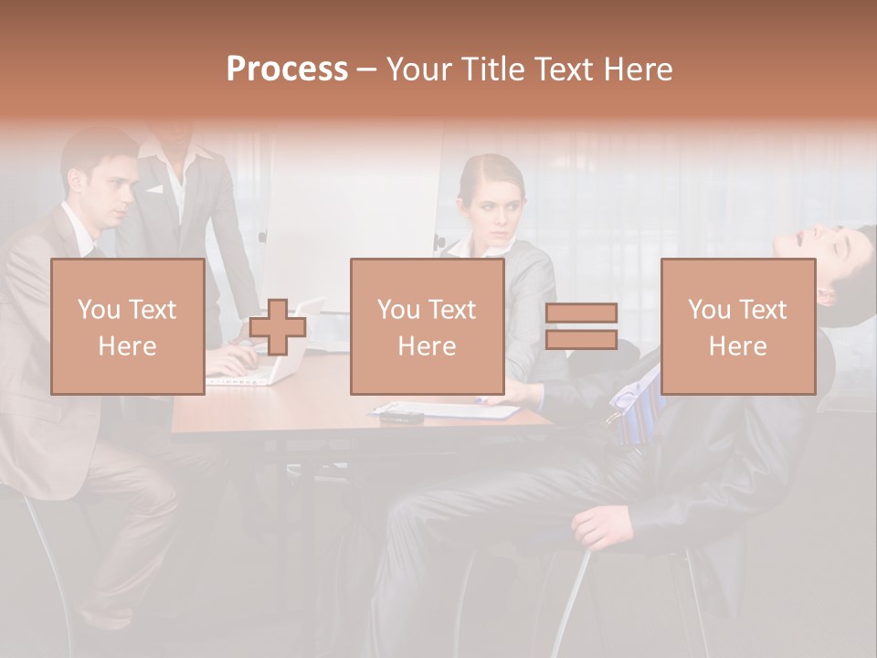 Board Man Seminar PowerPoint Template