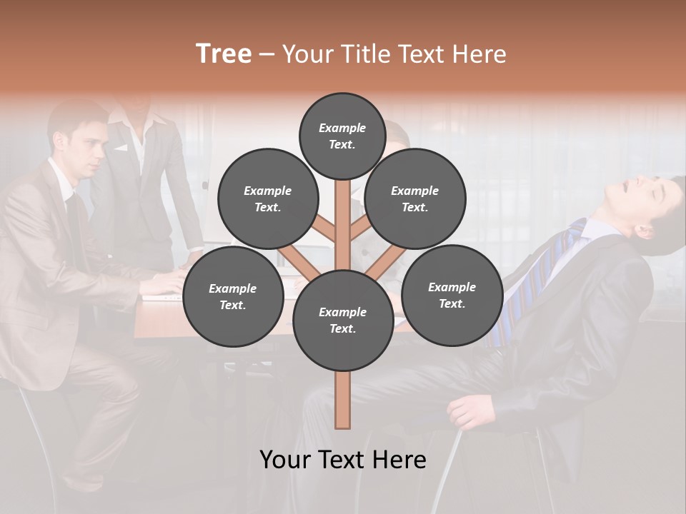 Board Man Seminar PowerPoint Template