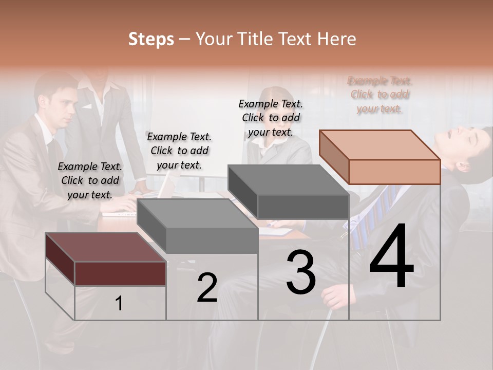 Board Man Seminar PowerPoint Template