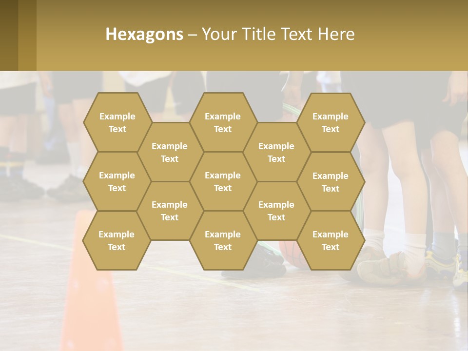 Preteen Workout Fit PowerPoint Template