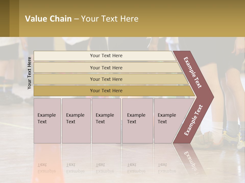Preteen Workout Fit PowerPoint Template