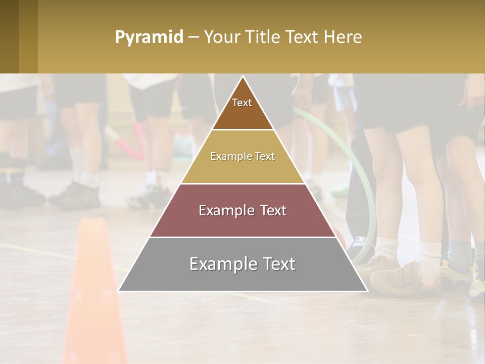 Preteen Workout Fit PowerPoint Template