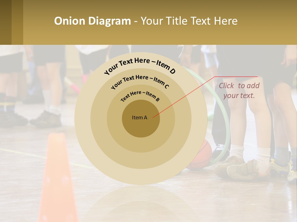 Preteen Workout Fit PowerPoint Template