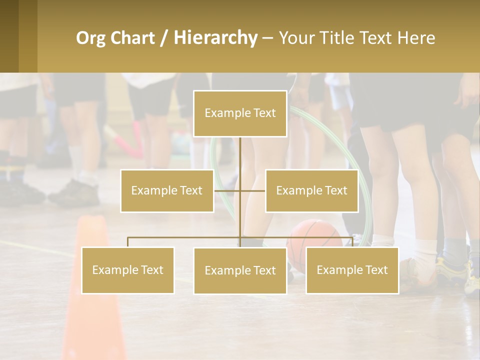 Preteen Workout Fit PowerPoint Template