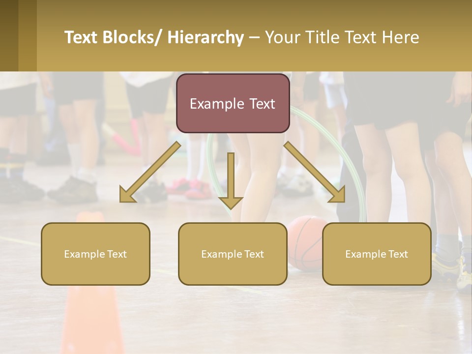 Preteen Workout Fit PowerPoint Template