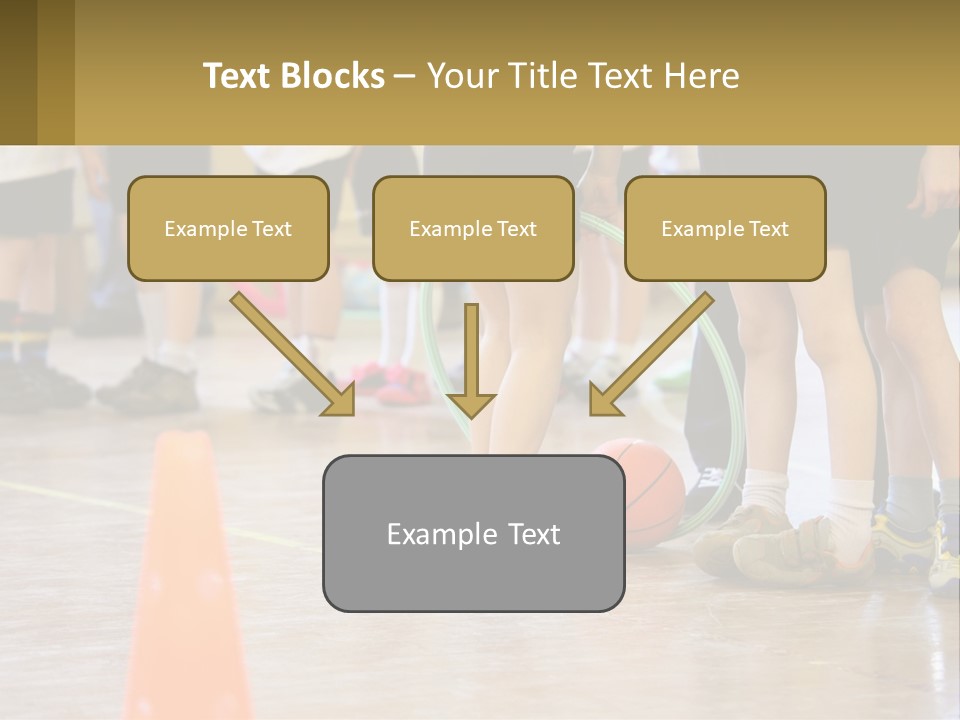 Preteen Workout Fit PowerPoint Template