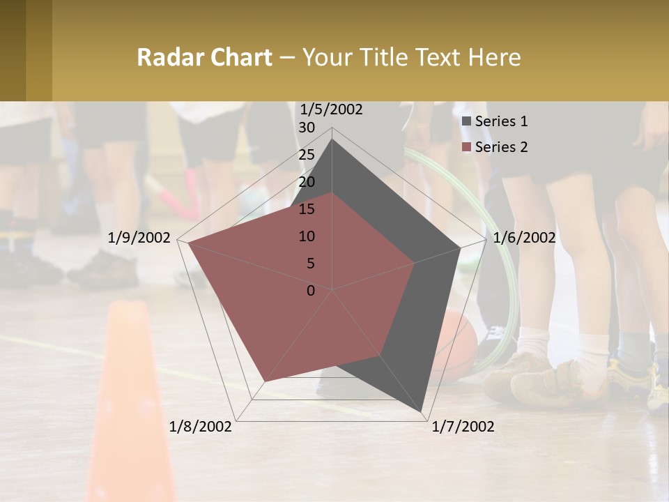 Preteen Workout Fit PowerPoint Template