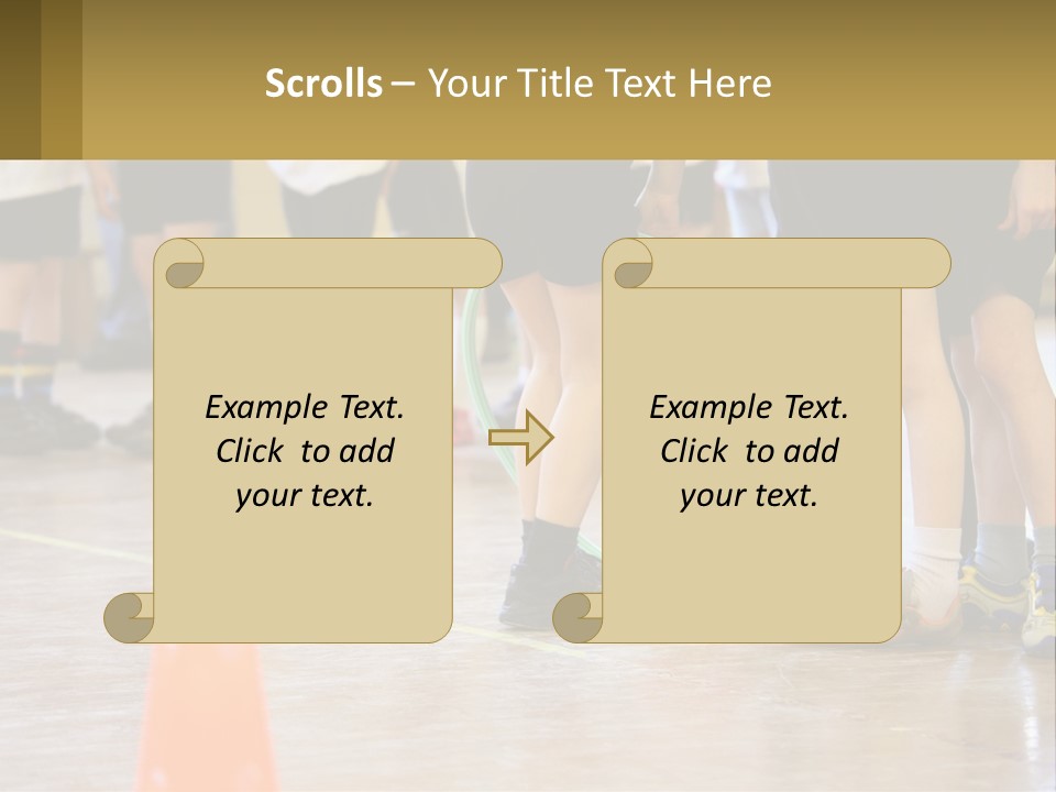 Preteen Workout Fit PowerPoint Template