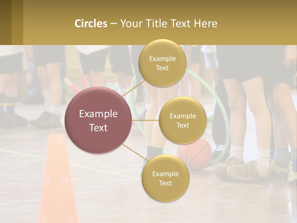 Preteen Workout Fit PowerPoint Template