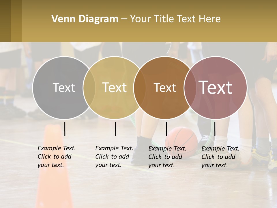 Preteen Workout Fit PowerPoint Template