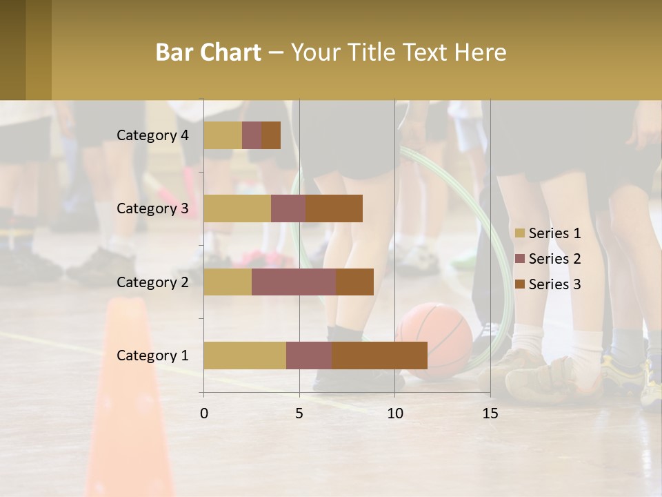 Preteen Workout Fit PowerPoint Template