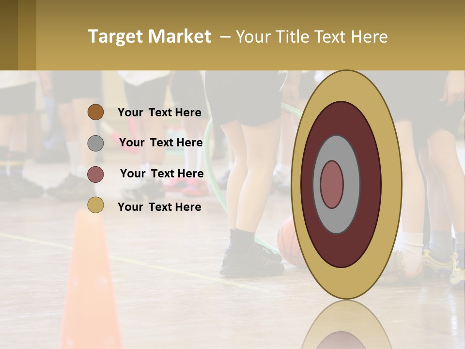 Preteen Workout Fit PowerPoint Template