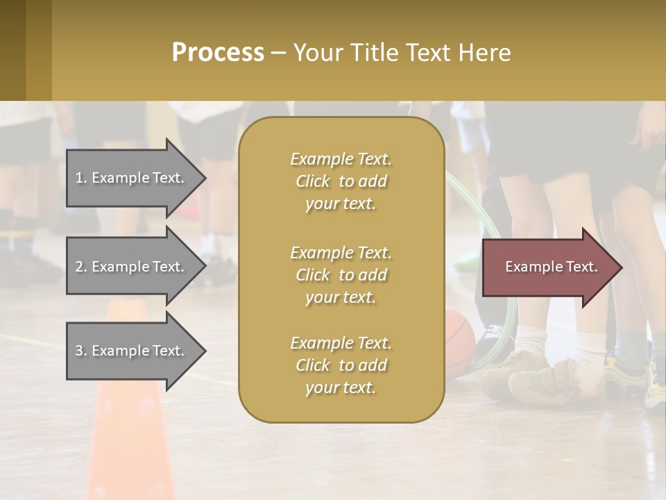 Preteen Workout Fit PowerPoint Template
