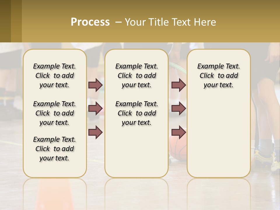 Preteen Workout Fit PowerPoint Template