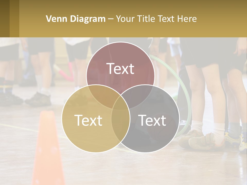 Preteen Workout Fit PowerPoint Template