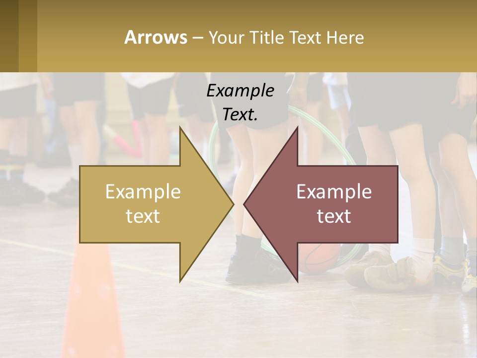Preteen Workout Fit PowerPoint Template
