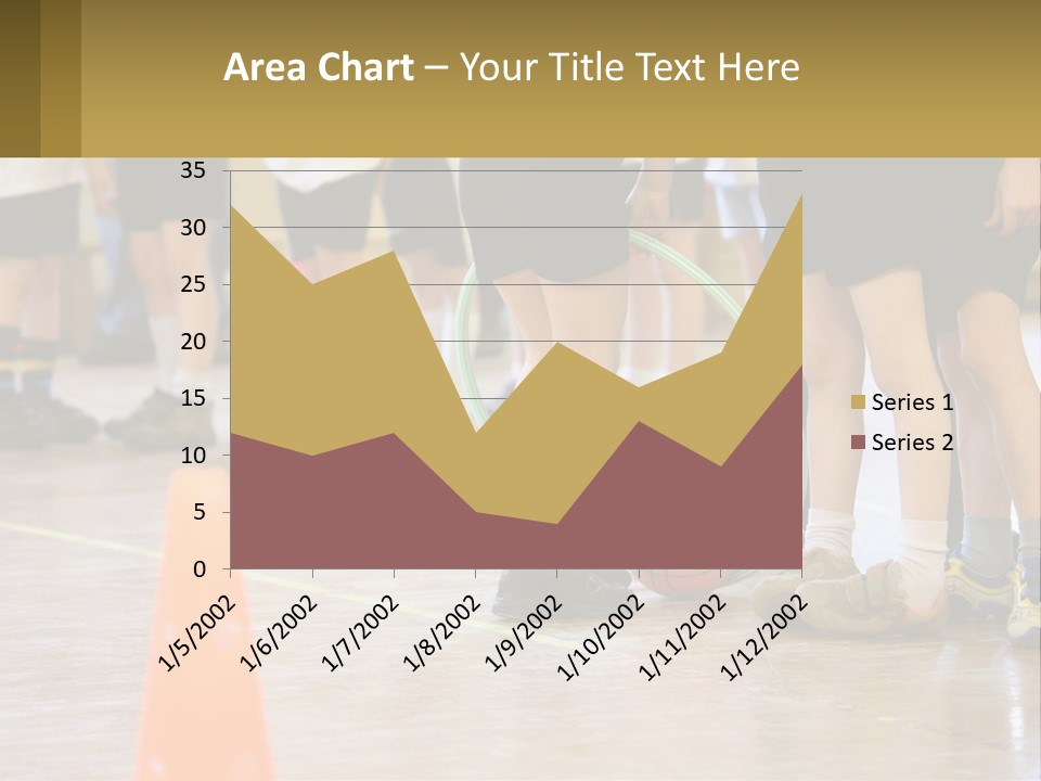 Preteen Workout Fit PowerPoint Template