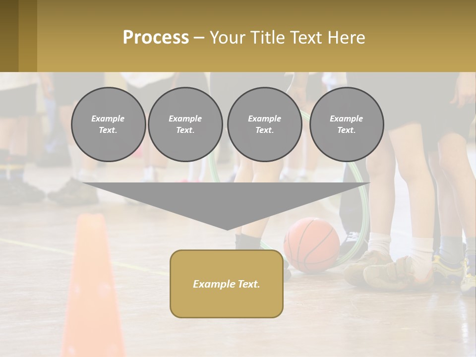 Preteen Workout Fit PowerPoint Template