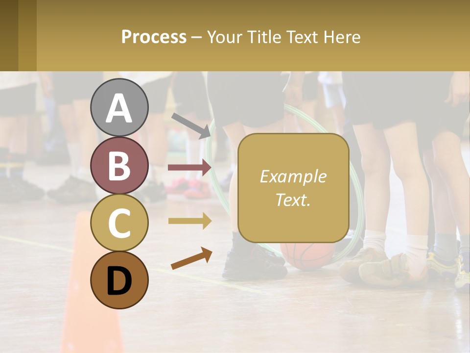 Preteen Workout Fit PowerPoint Template