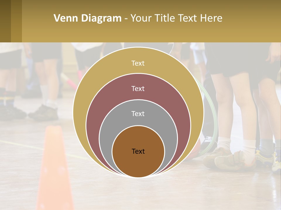 Preteen Workout Fit PowerPoint Template