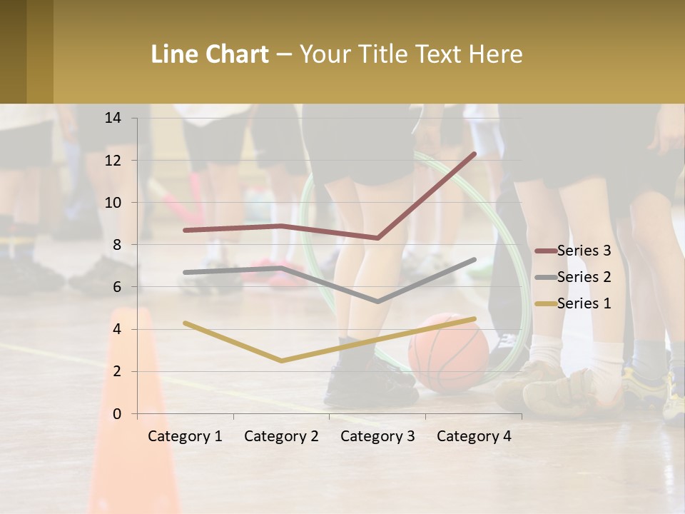 Preteen Workout Fit PowerPoint Template