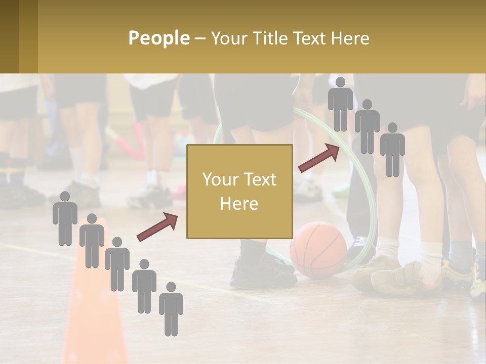 Preteen Workout Fit PowerPoint Template