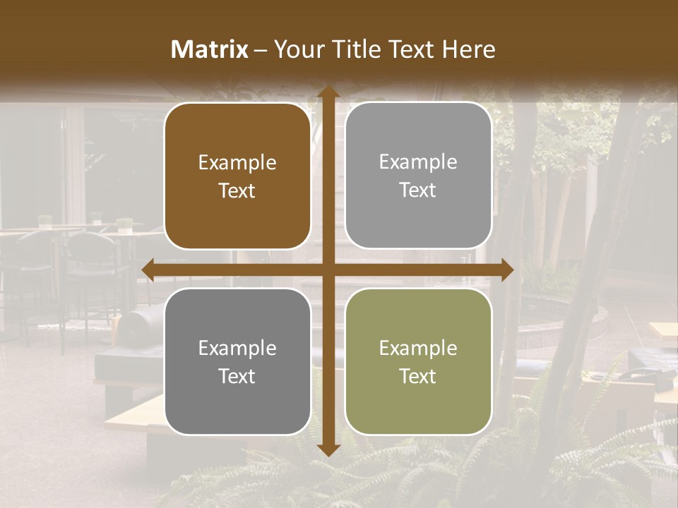 Entrance Office Couch PowerPoint Template