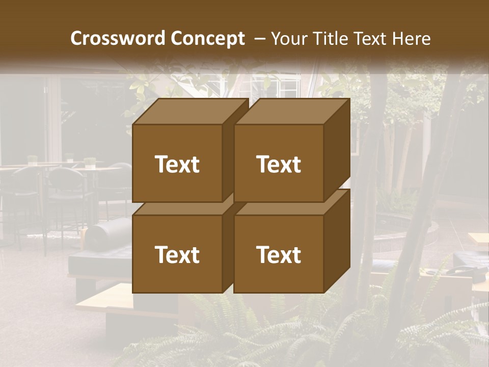 Entrance Office Couch PowerPoint Template