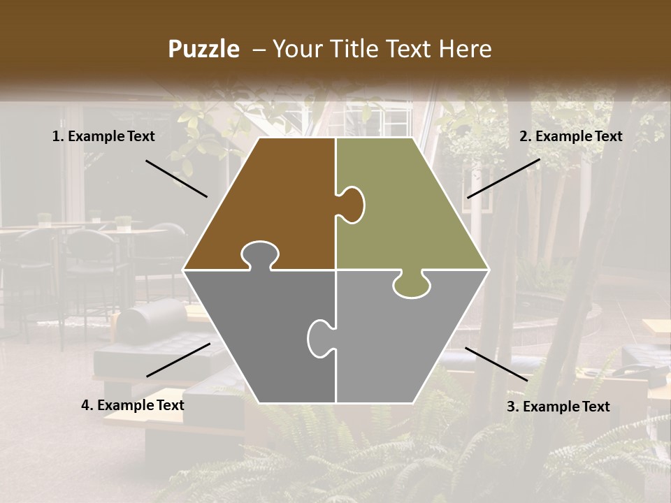 Entrance Office Couch PowerPoint Template