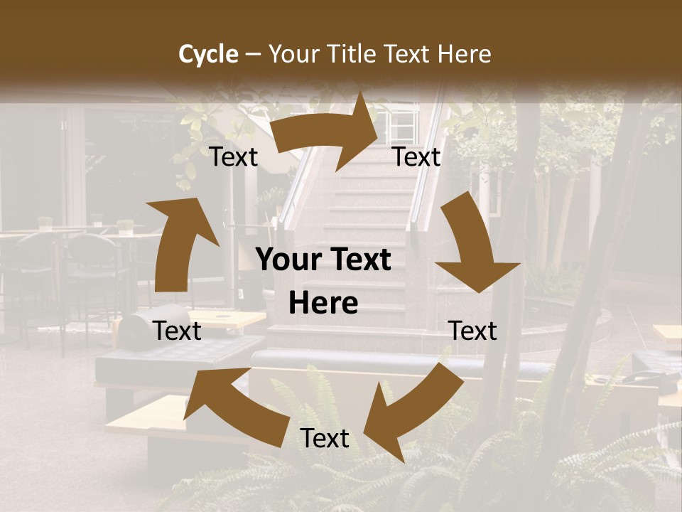 Entrance Office Couch PowerPoint Template