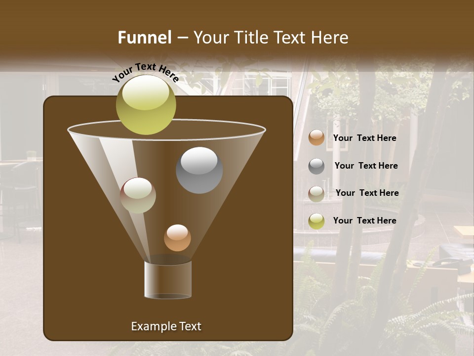 Entrance Office Couch PowerPoint Template