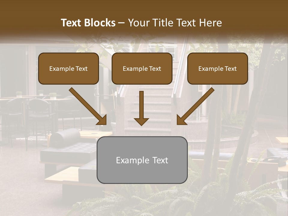 Entrance Office Couch PowerPoint Template