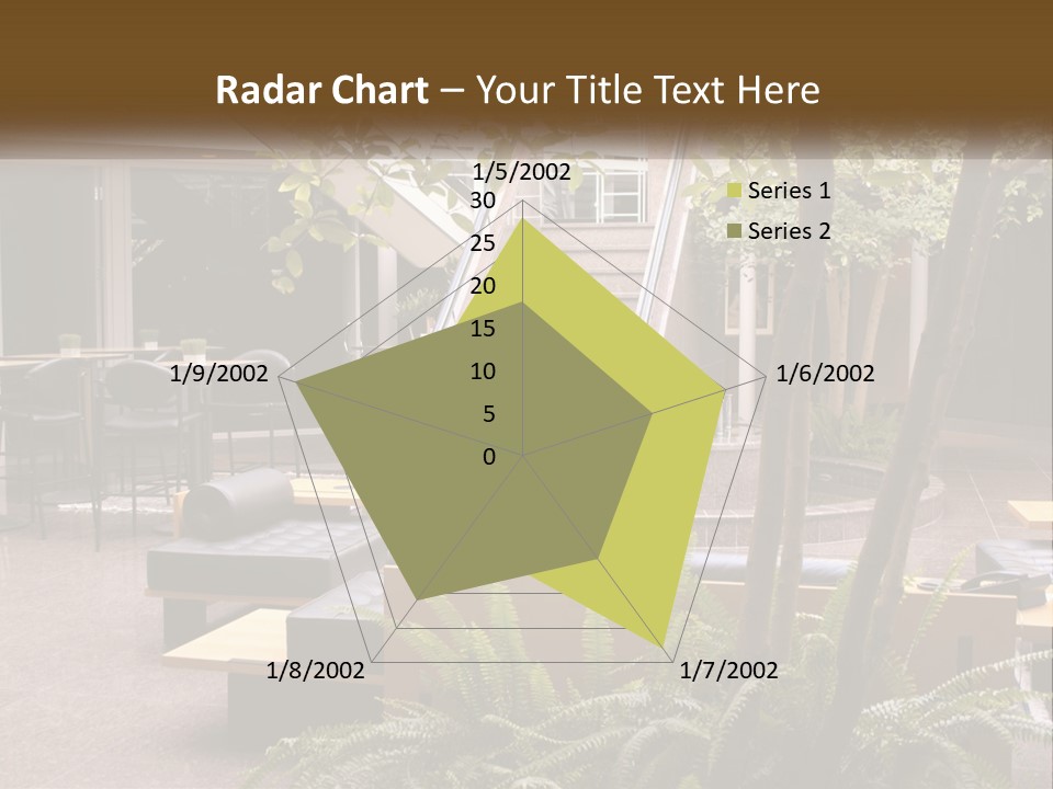 Entrance Office Couch PowerPoint Template