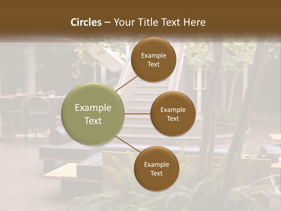 Entrance Office Couch PowerPoint Template