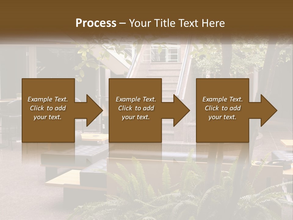 Entrance Office Couch PowerPoint Template
