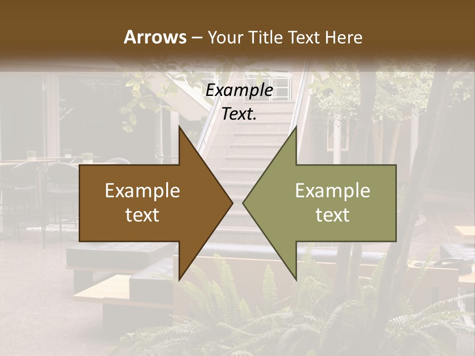 Entrance Office Couch PowerPoint Template